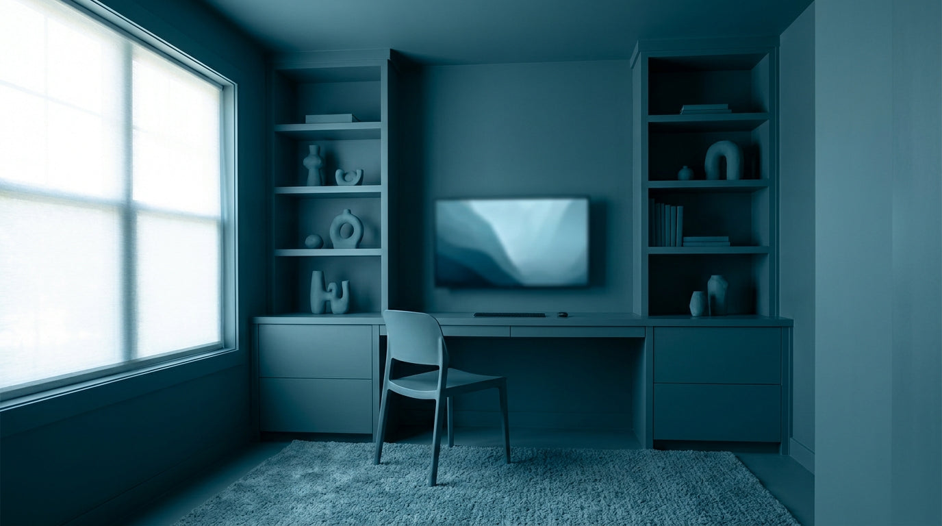 2026 Color Drenching Home Office: The Ultimate Focus Cocoon