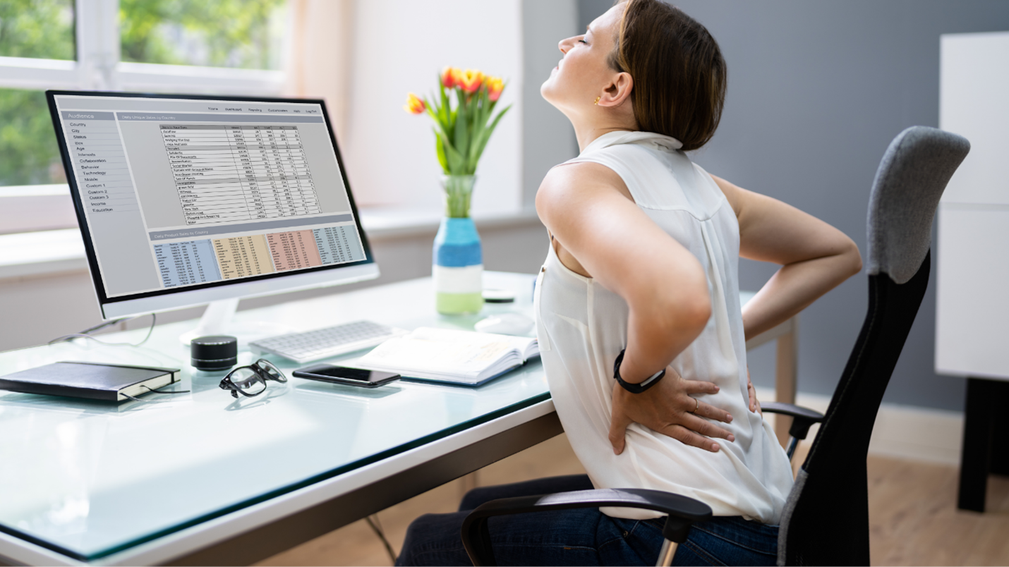 Long-term work will make someone feel back pain