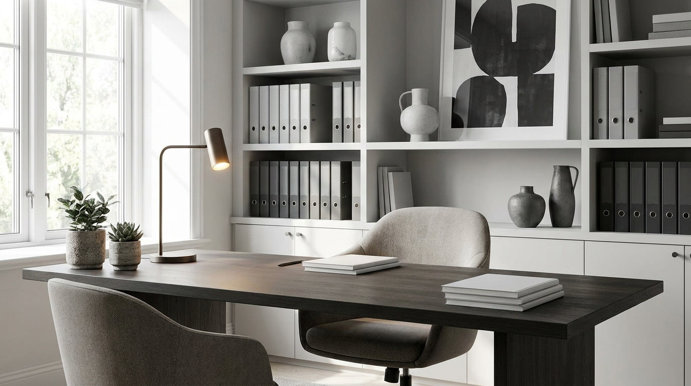 How to Design a Monochrome Workspace for Productivity