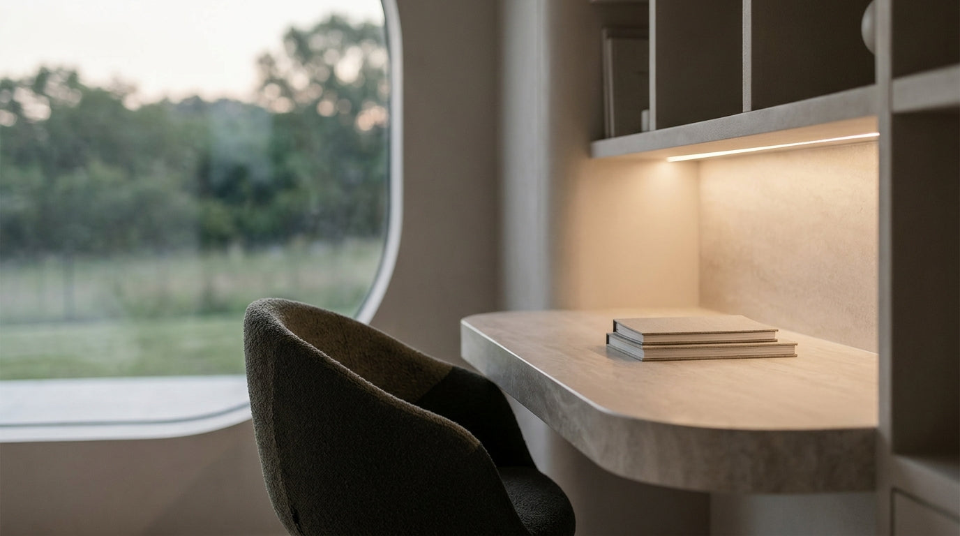 2026 Quiet Luxury Home Office Design: The Invisible Office
