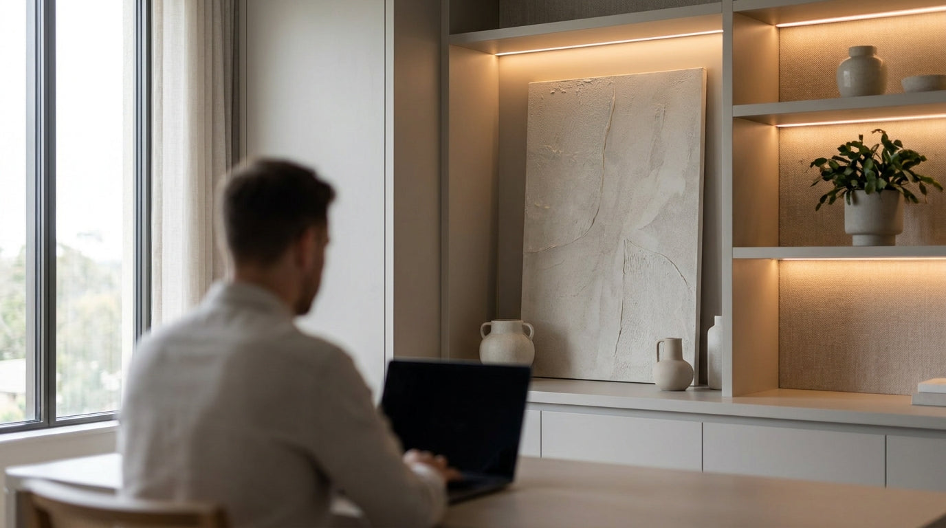 2026 Video Call Background Office Design: The Branded Stage
