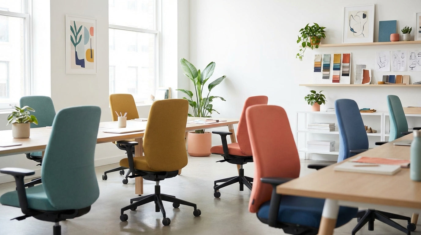 Best Colorful Ergonomic Desk Chairs for a Creative Office
