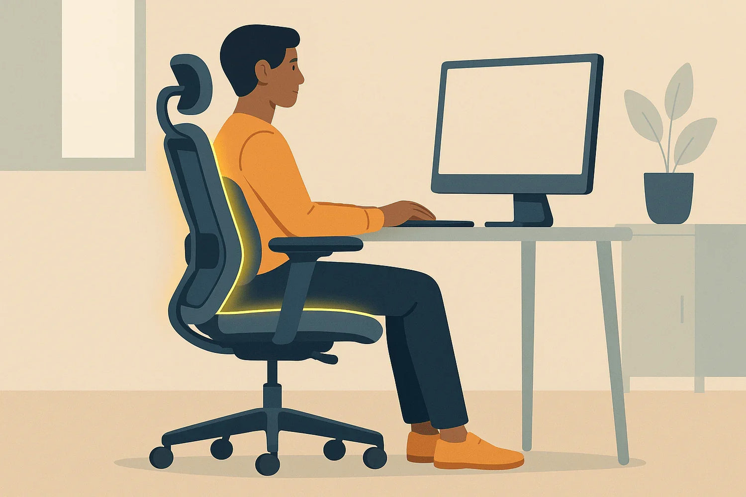 How to Choose A Comfortable Ergonomic Chair - Sunaofe