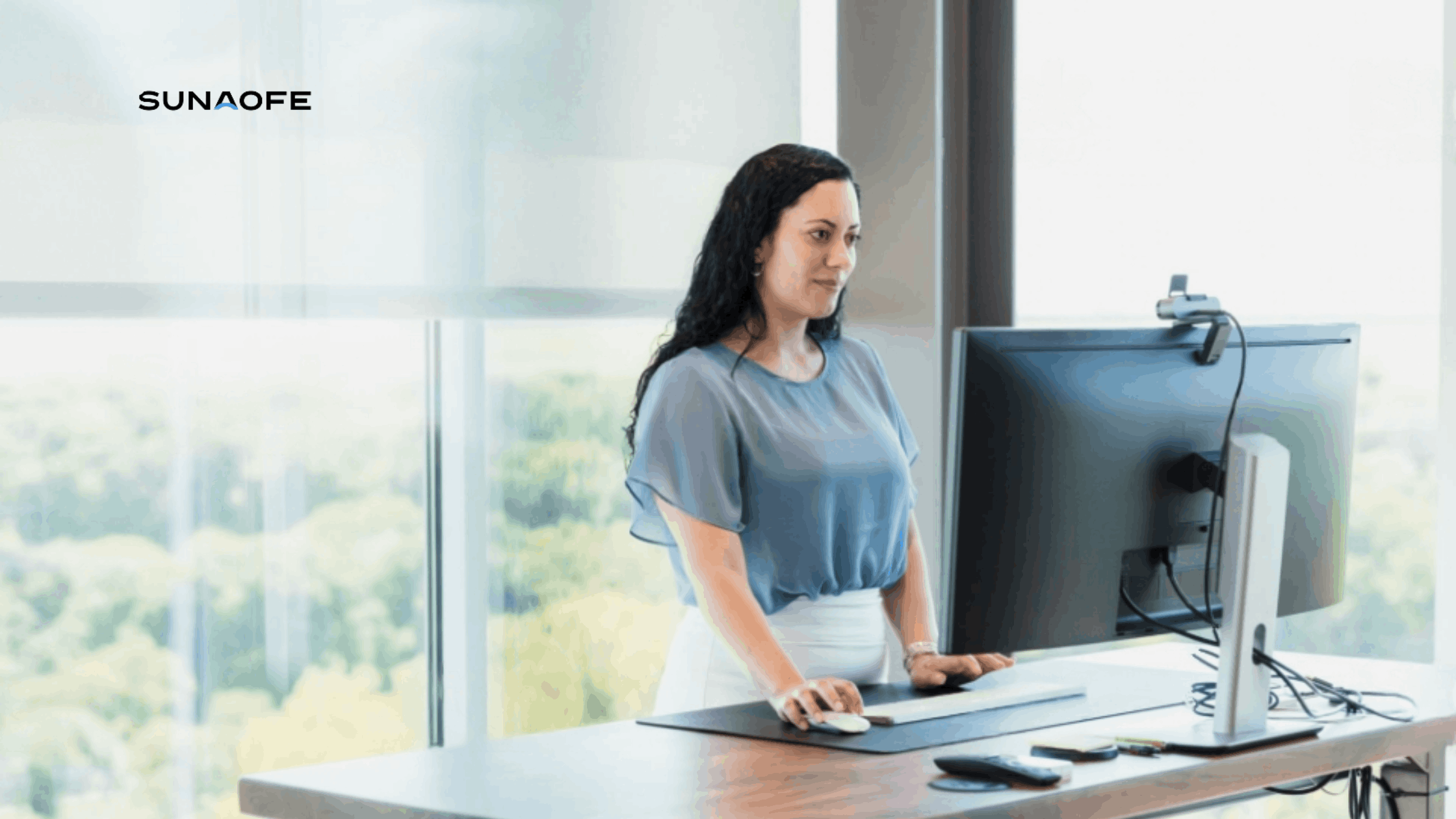 How to Choose Between an Electric and a Mechanical Standing Desk - Sunaofe