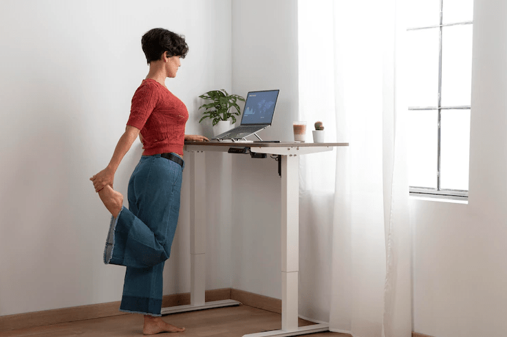 Learn About What Is The Standard Standing Desk Height? - Sunaofe