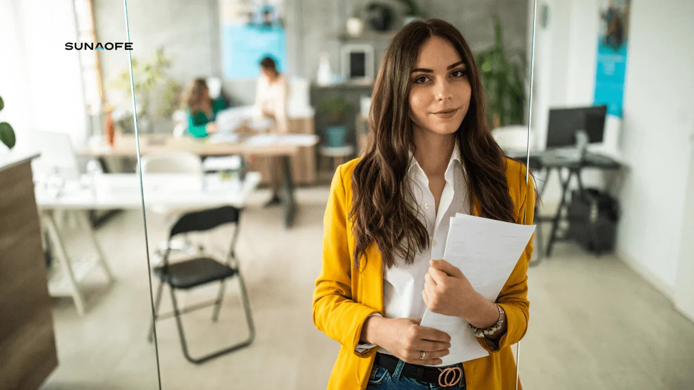 Sunaofe Unveiled: The Epitome of Elegance in Office Desk Design - Sunaofe