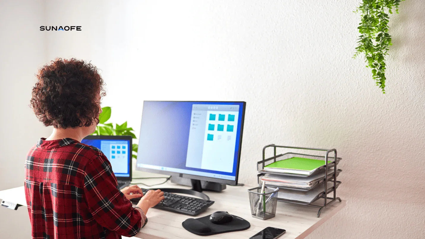 The Art of Office Aesthetics: Discover Sunaofe's Elegant Standing Desk Collection - Sunaofe