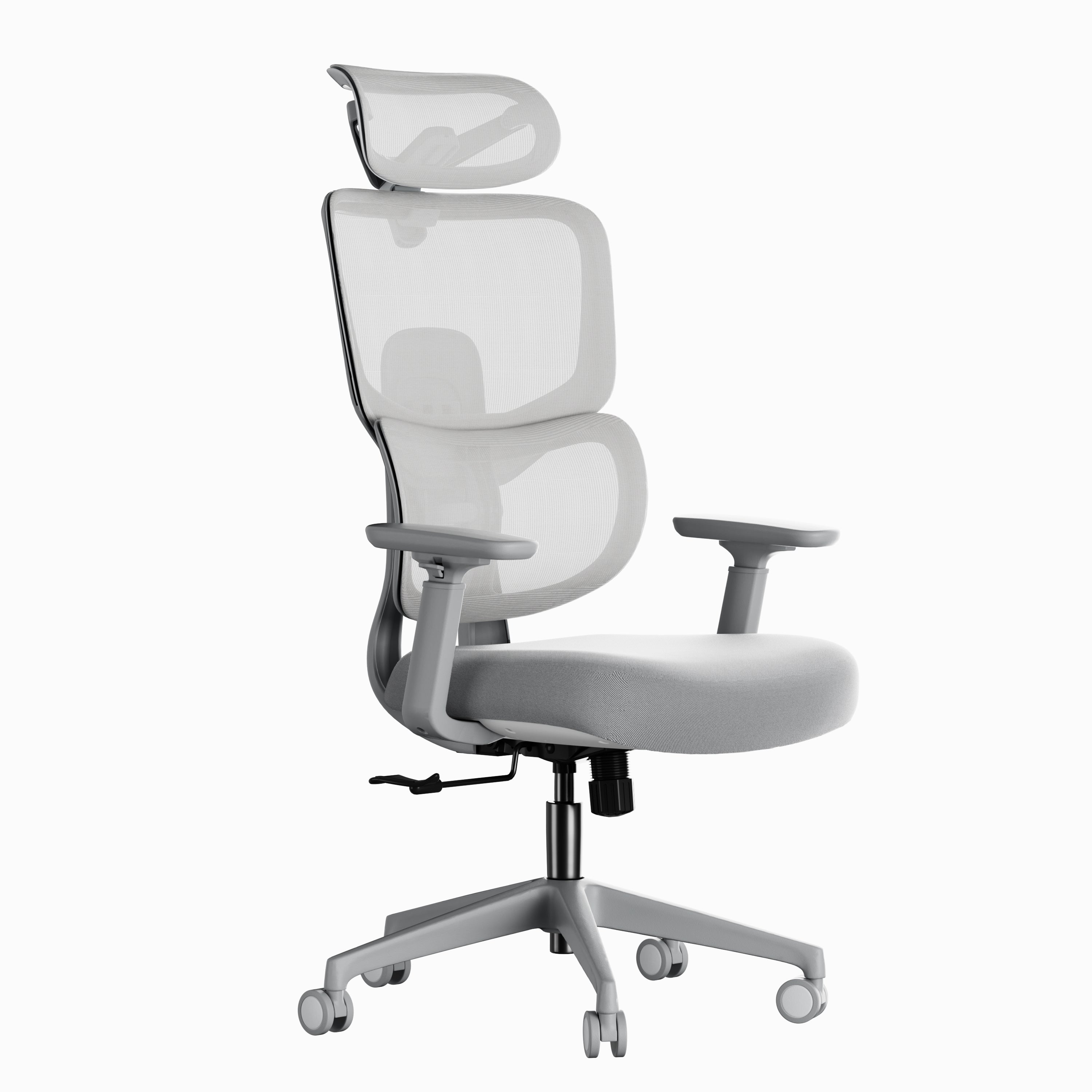 #Headrest_With Headrest #Color_Grey