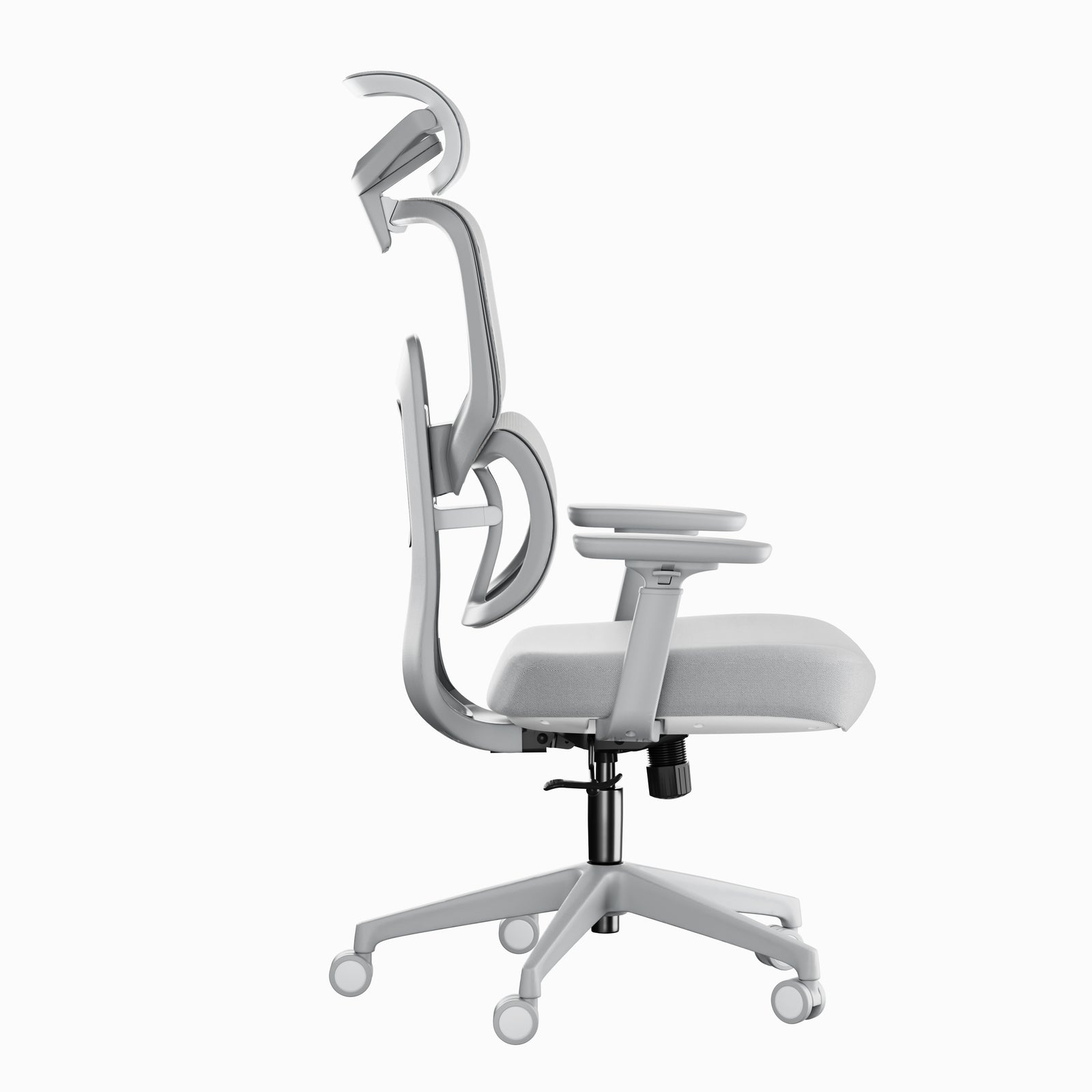 Atlas Ergonomic Office Chair — Adjustable Headrest, Dynamic Lumbar