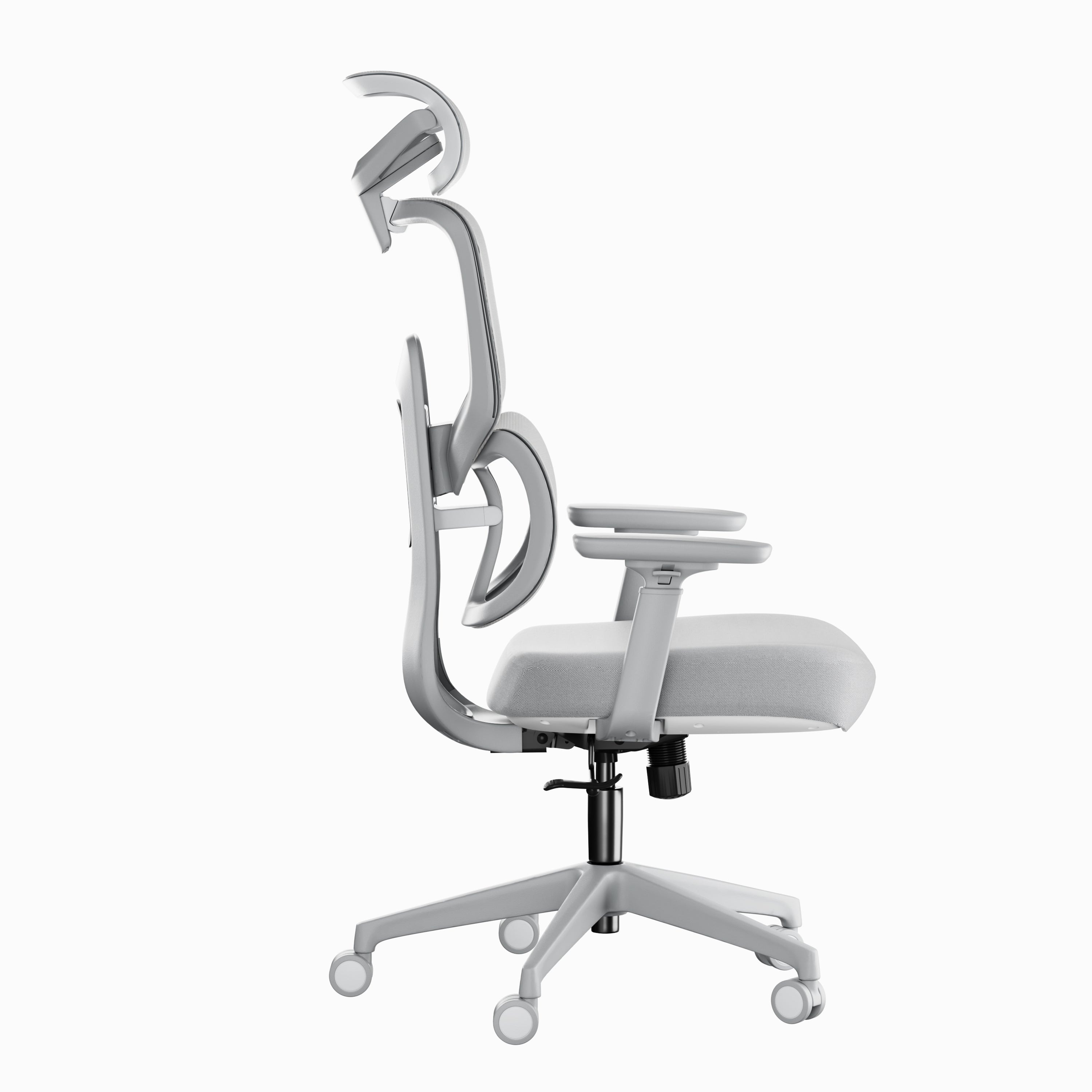 #Headrest_With Headrest #Color_Grey