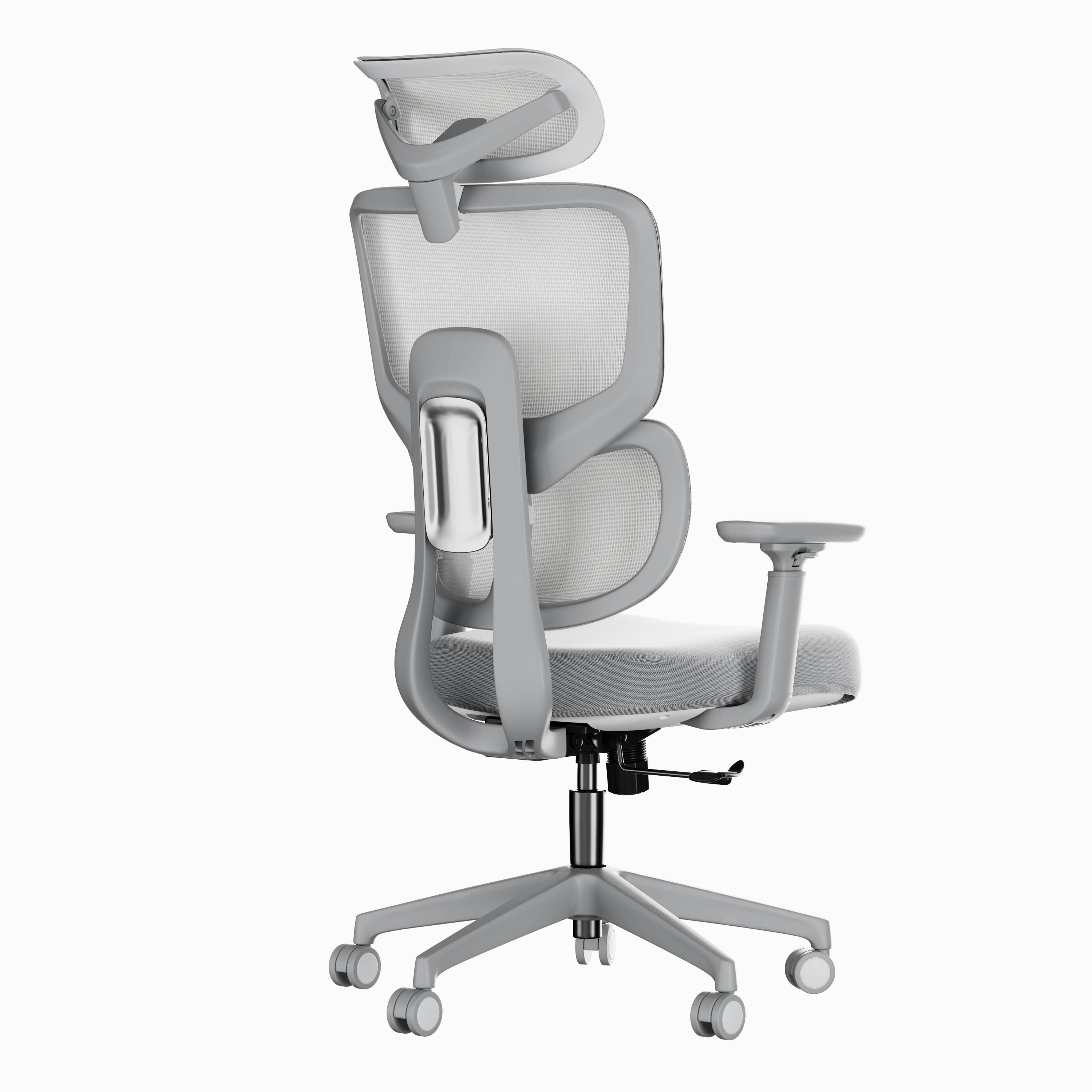 #Headrest_With Headrest #Color_Grey