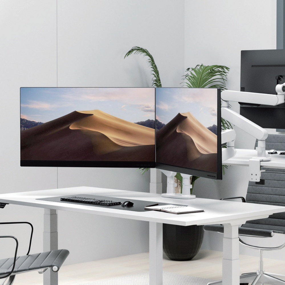 CTS200 Dual Modular Monitor Arm with Stand