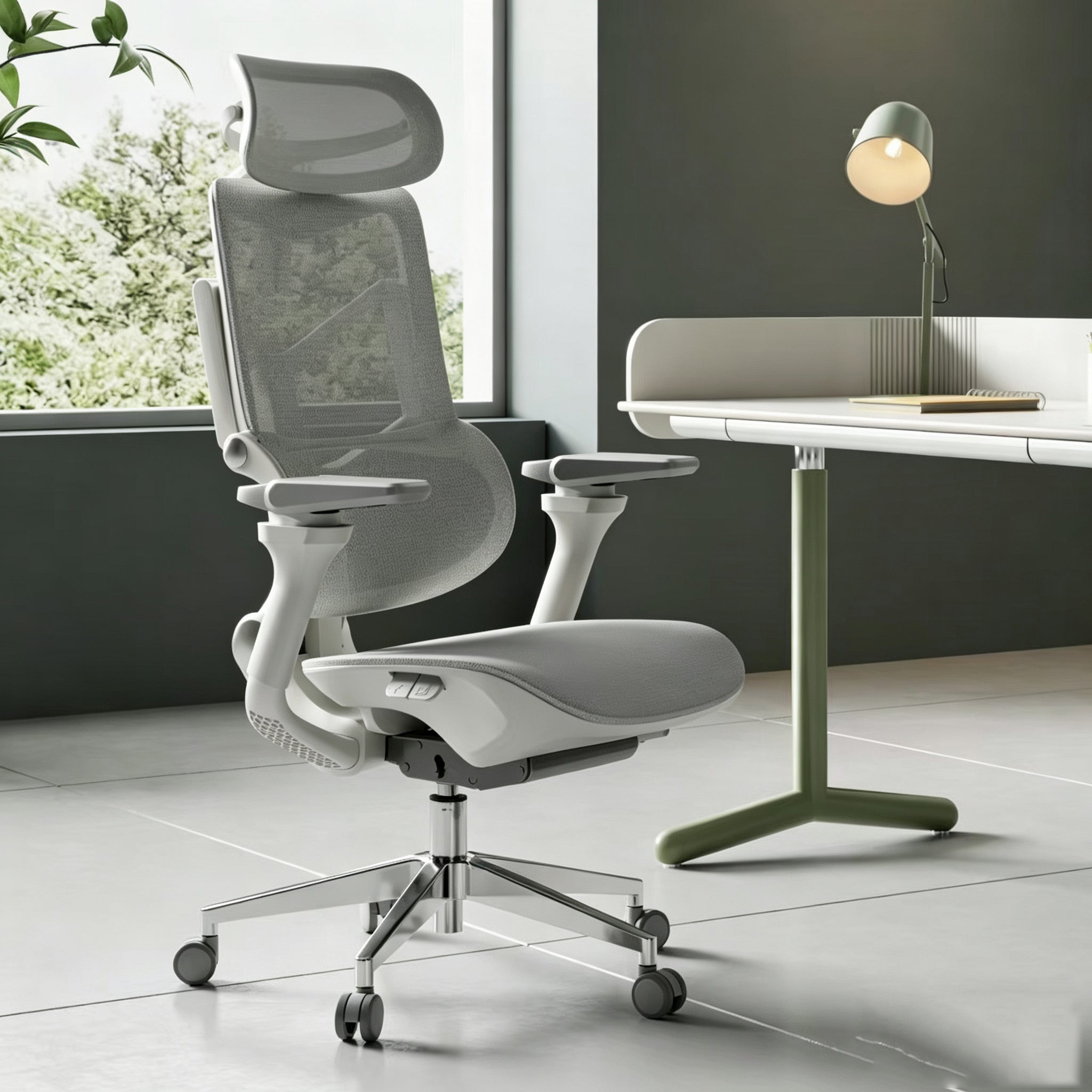 #color_gray with Headrest