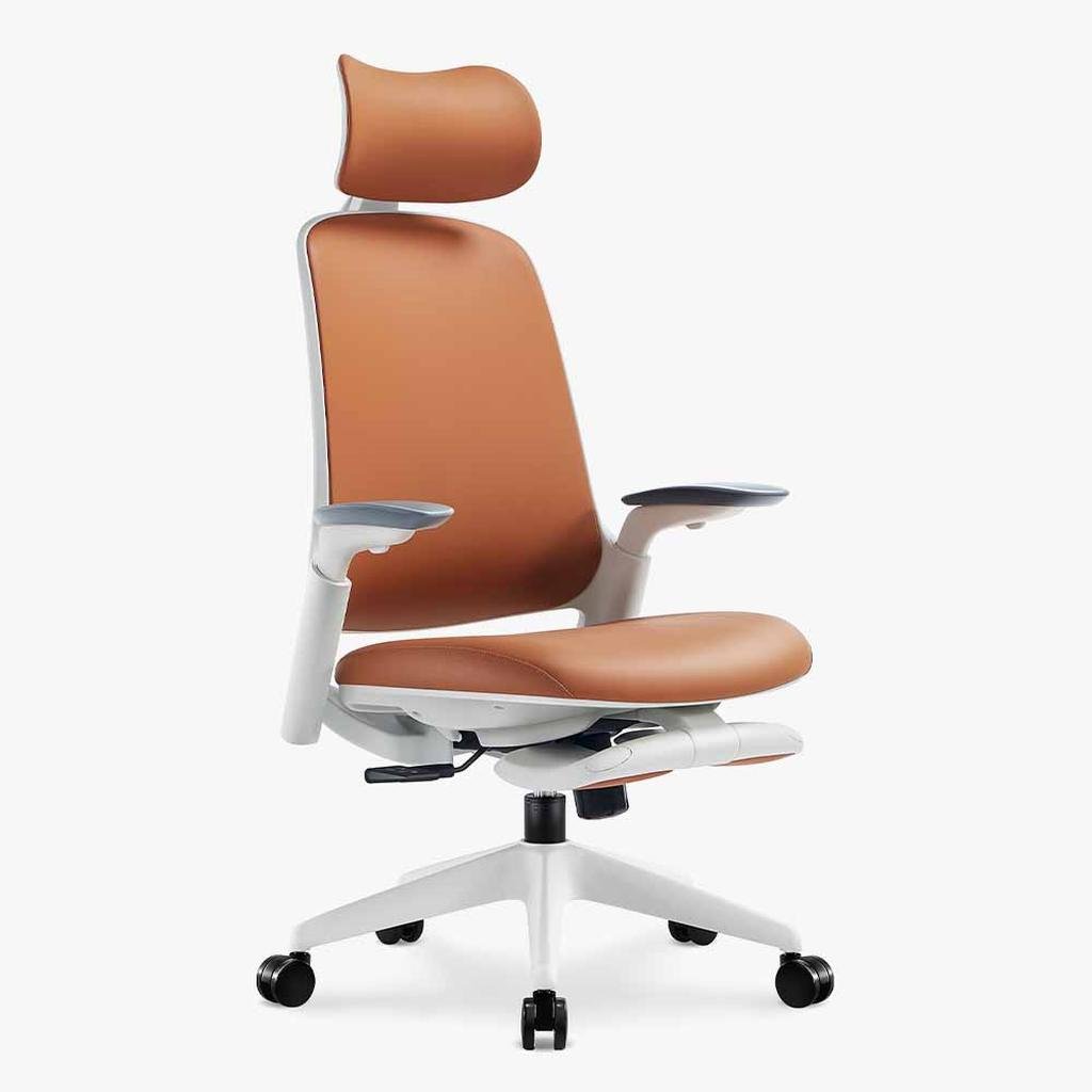 Boss Pro Leather Ergonomic Chair: Luxury, Comfort & Productivity - Sunaofe