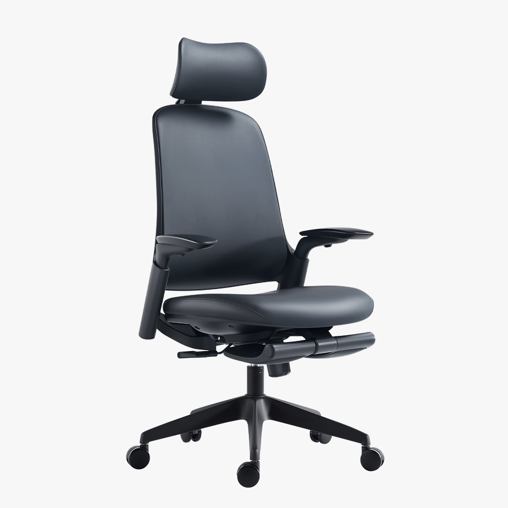 Boss Pro Leather Ergonomic Chair: Luxury, Comfort & Productivity - Sunaofe