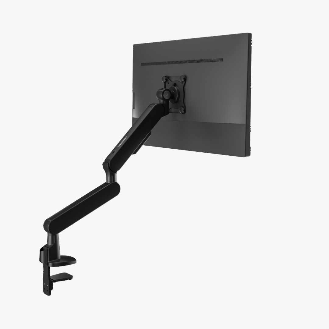 #type_black monitor arm