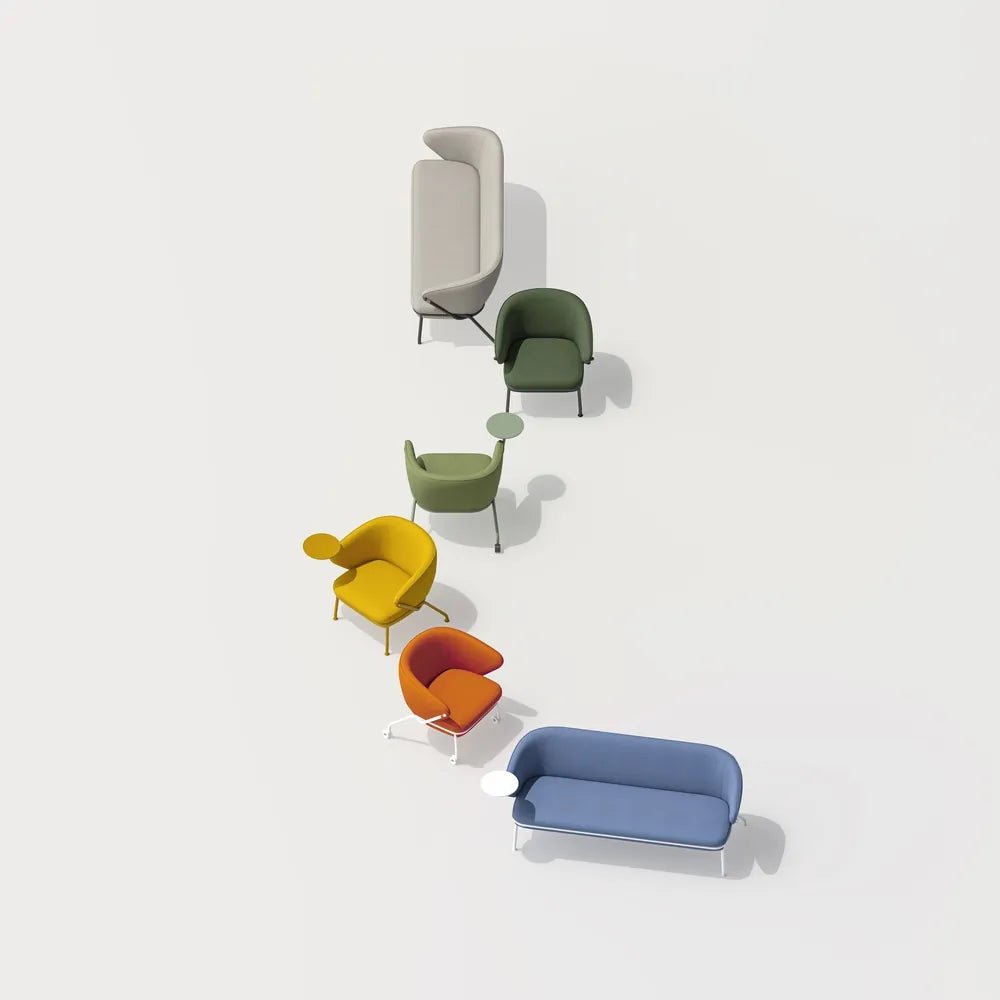 Floral丨Custom Office Sofa, Delivered in 90 Days - Sunaofe