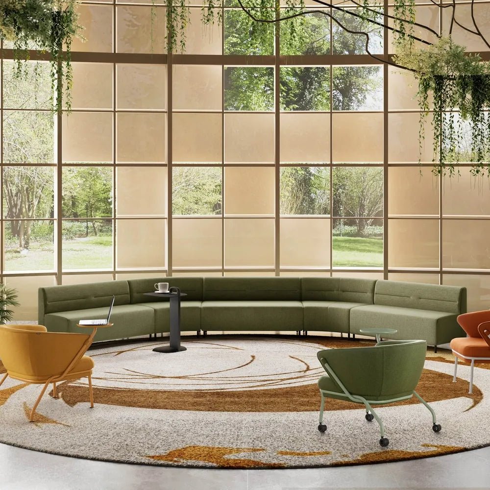 Floral丨Custom Office Sofa, Delivered in 90 Days - Sunaofe