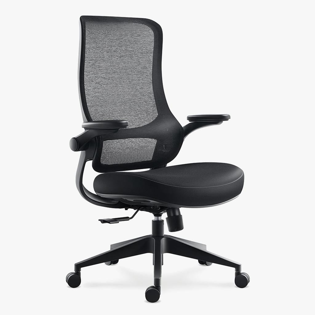 Resistance丨Black Office Chair – Built for Vision - Sunaofe