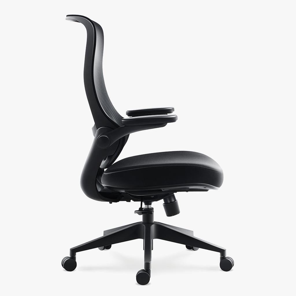 Resistance丨Black Office Chair – Built for Vision - Sunaofe