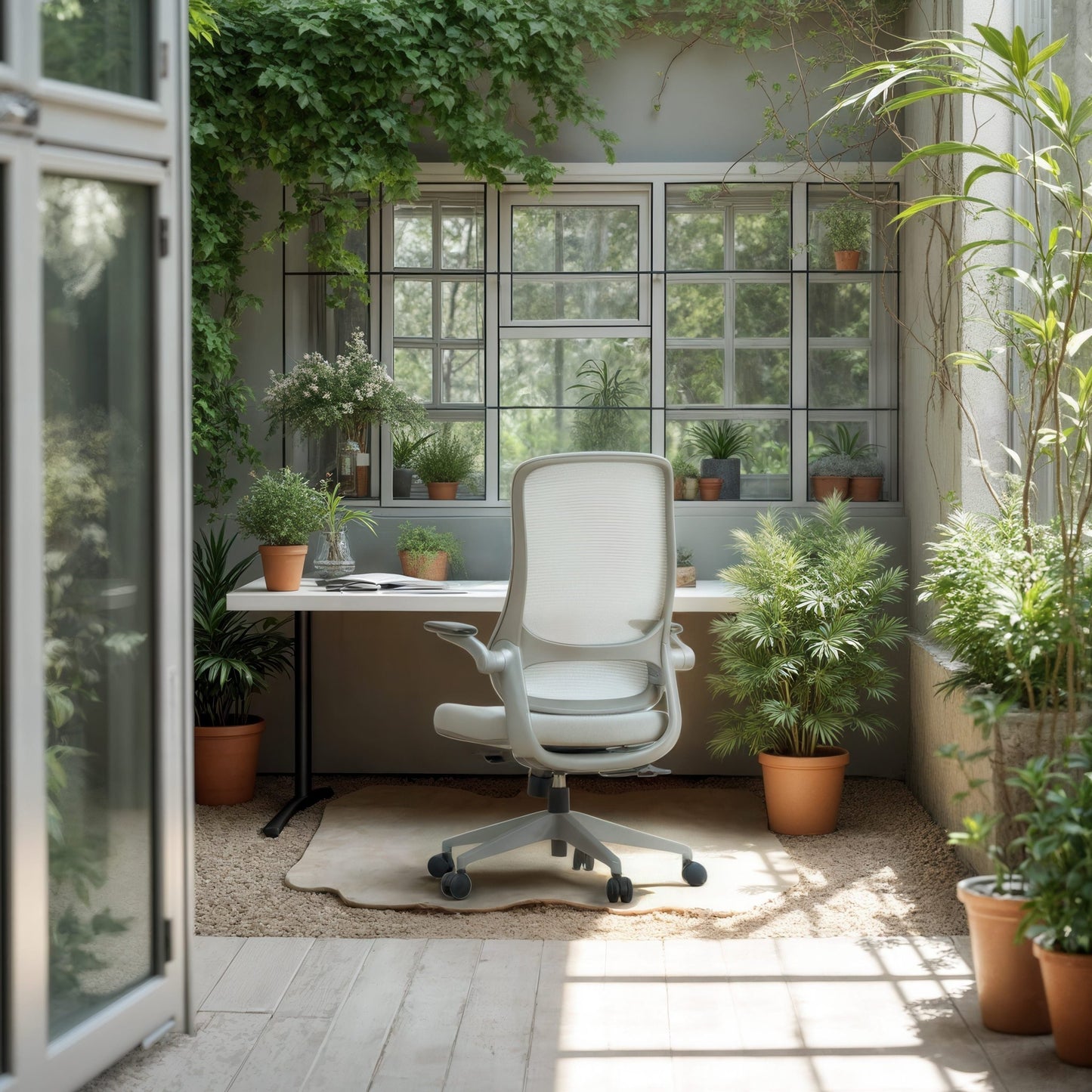 Resistance丨Gray Office Mesh Chair – Built for Discipline - Sunaofe