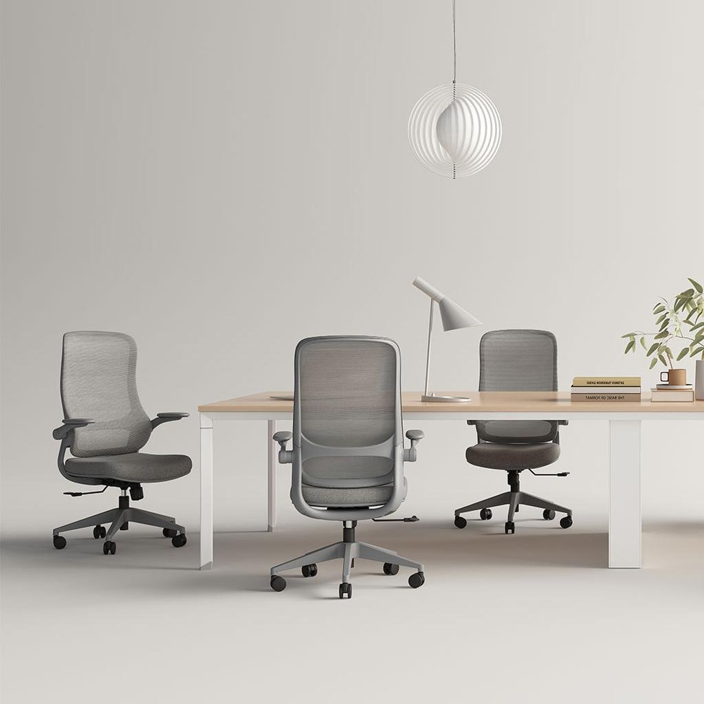 Resistance丨Gray Office Mesh Chair – Built for Discipline - Sunaofe