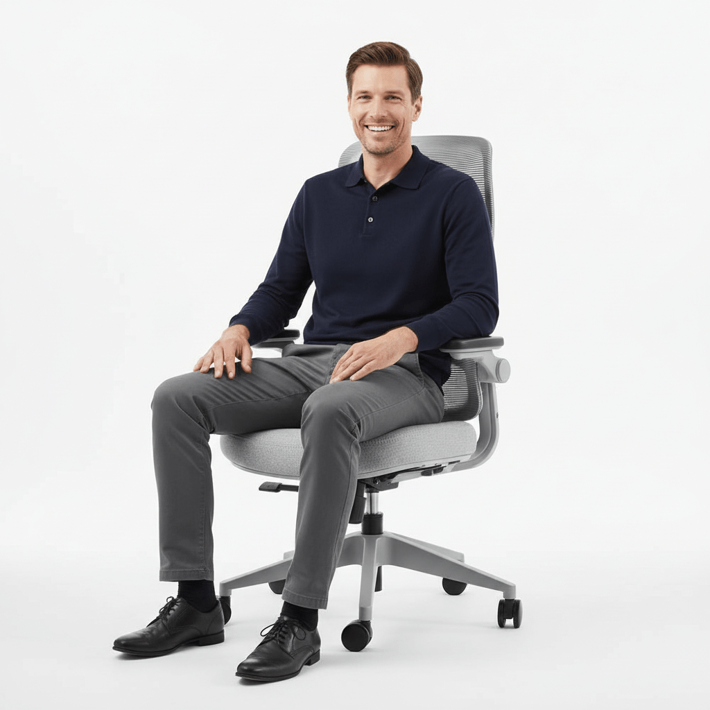 Resistance丨Gray Office Mesh Chair – Built for Discipline - Sunaofe