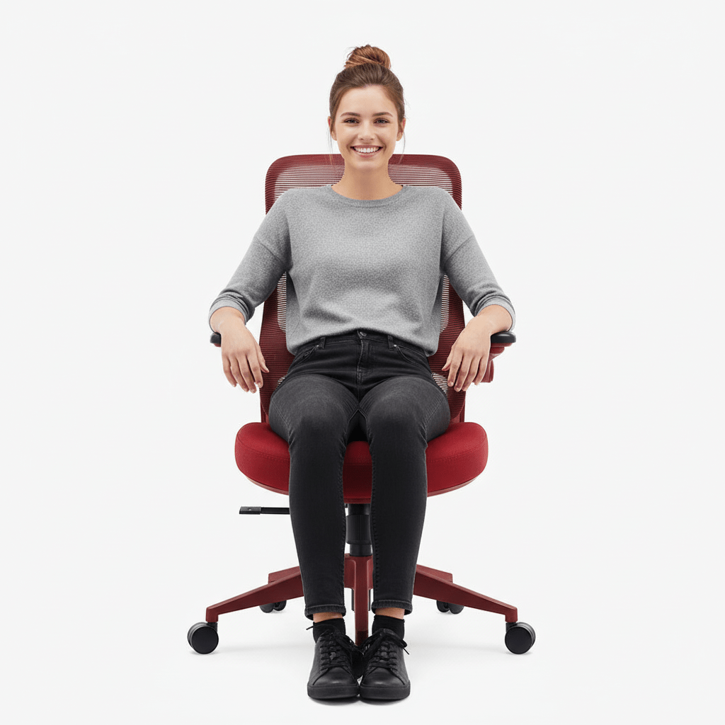 Resistance丨Red Office Chair – Built for Passion - Sunaofe
