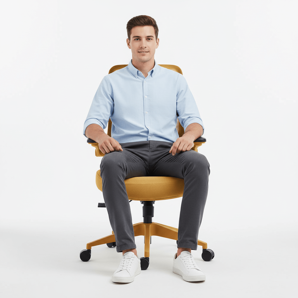 Resistance丨Yellow Office Chair – Built for Consistency - Sunaofe