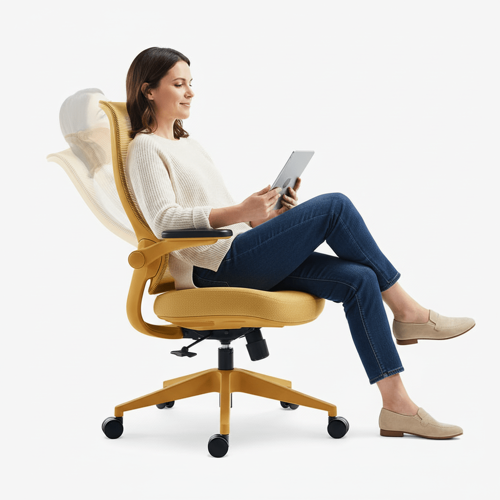 Resistance丨Yellow Office Chair – Built for Consistency - Sunaofe