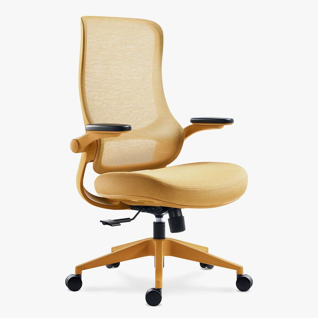 Resistance丨Yellow Office Chair – Built for Consistency丨Early access –Delivery in 90 days, Refund anytime until shipped - Sunaofe