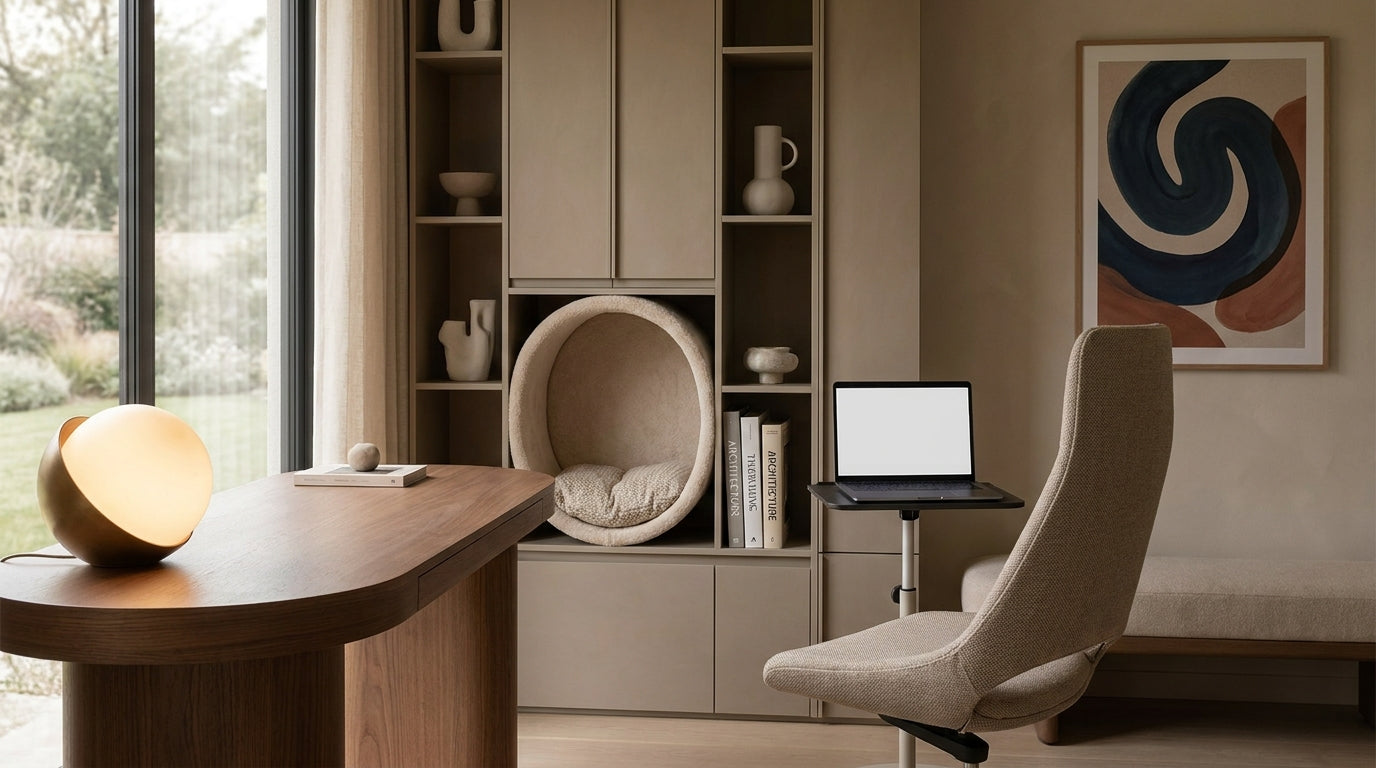 2026 Barkitecture Home Office Design: The 'Dogs in Space' Era
