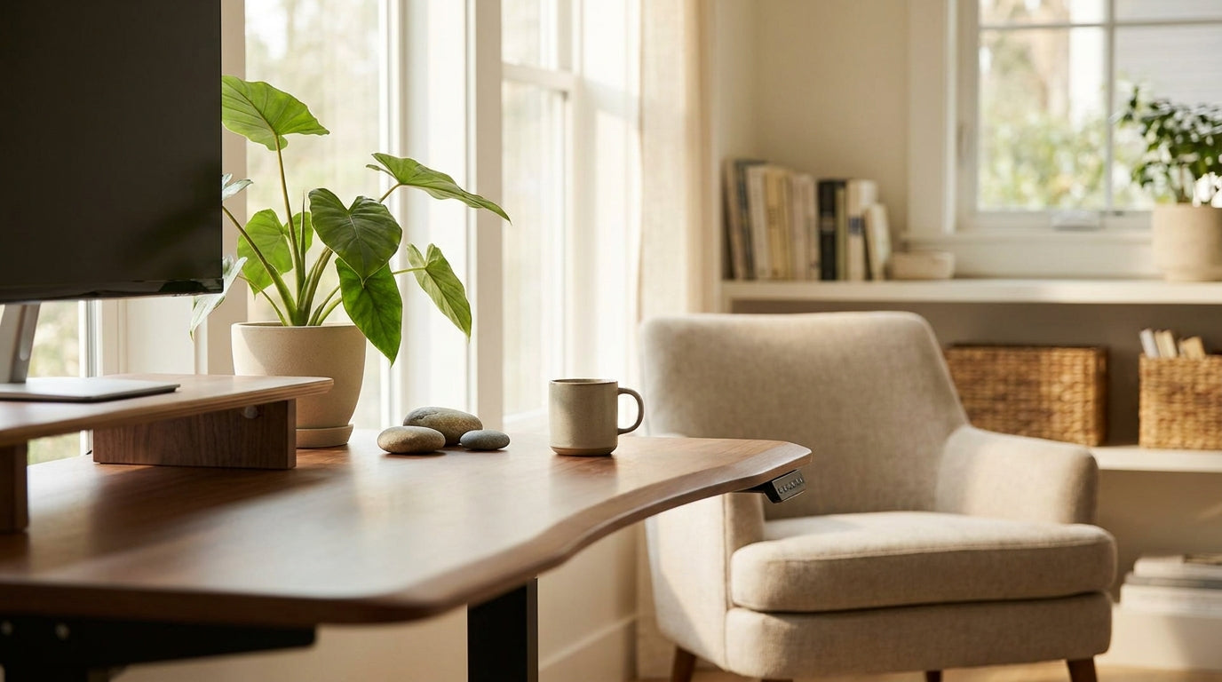 How to Create a Biophilic Ergonomic Office Design at Home