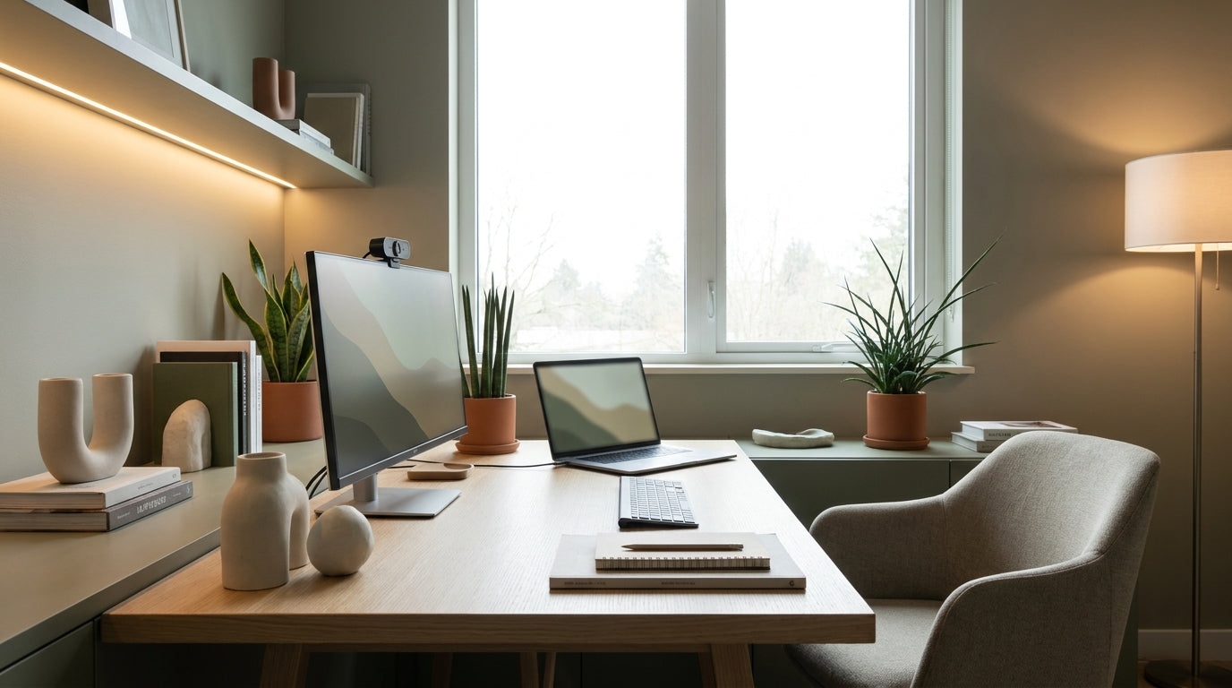 Professional Home Office Setup for Hybrid Leadership