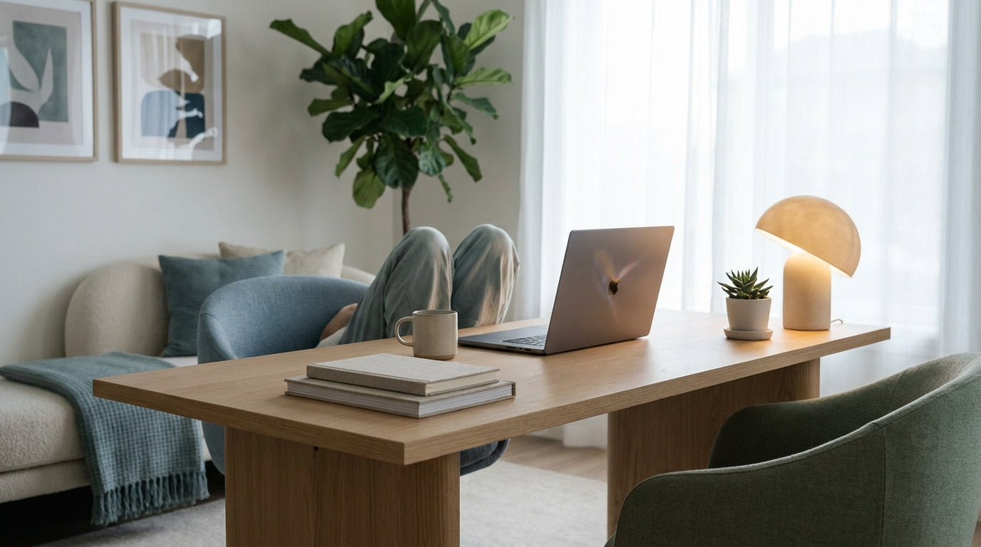 How to Design a Neuro-Aesthetic Home Office for Productivity