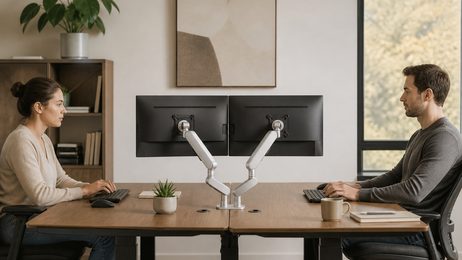 The Second Wave: Designing a Professional Two-Person Desk Setup in 2026