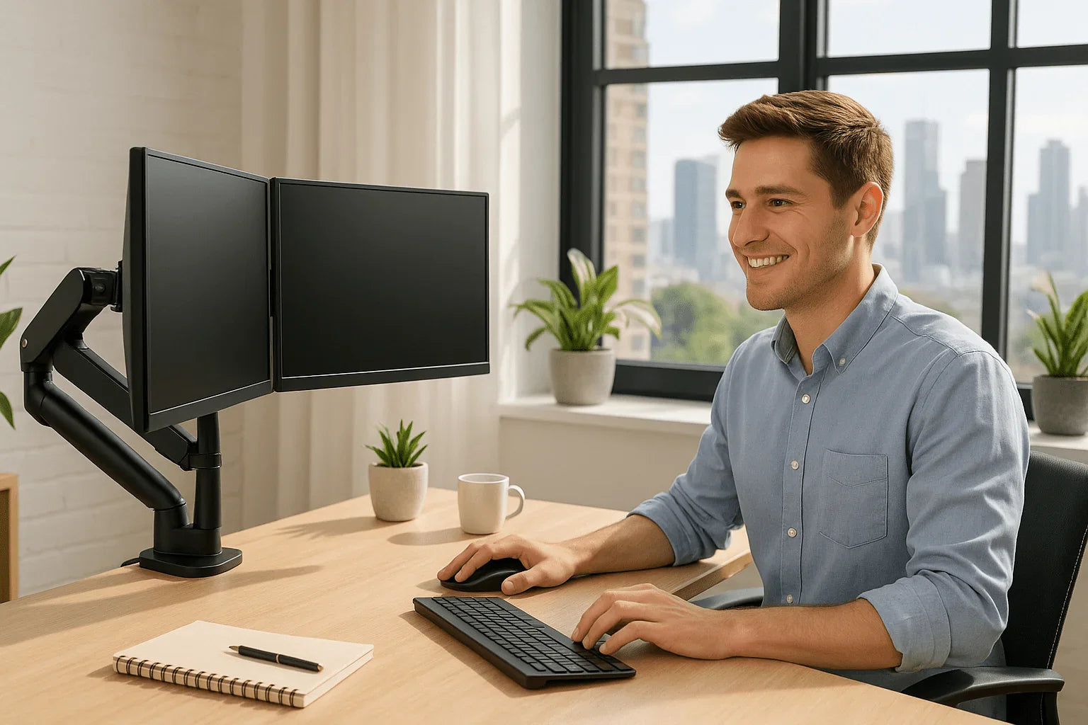 Are Every Monitors Compatible with Dual Monitor Arms - Sunaofe