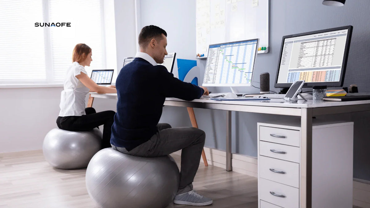 Create a Productive Oasis: Sunaofe's Ergonomic Solutions for a Tech-Savvy Home Office - Sunaofe