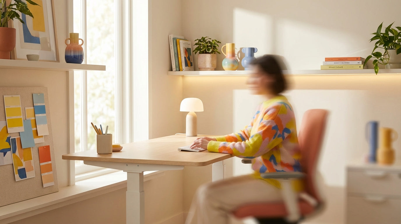 Vibrant Ergonomic Office Chairs for Dopamine Decor