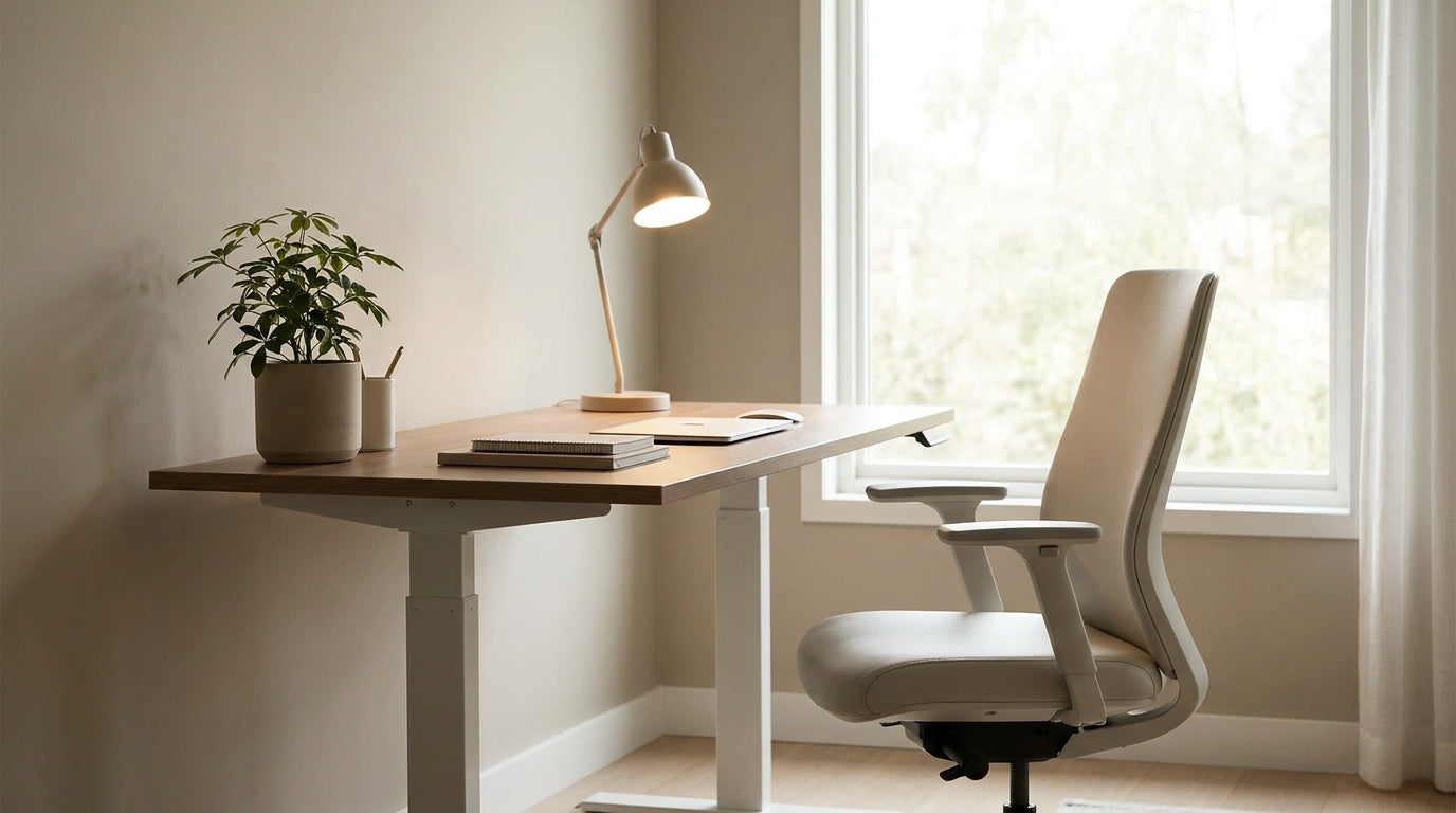 Aesthetic Ergonomic Office Solutions for Home Design