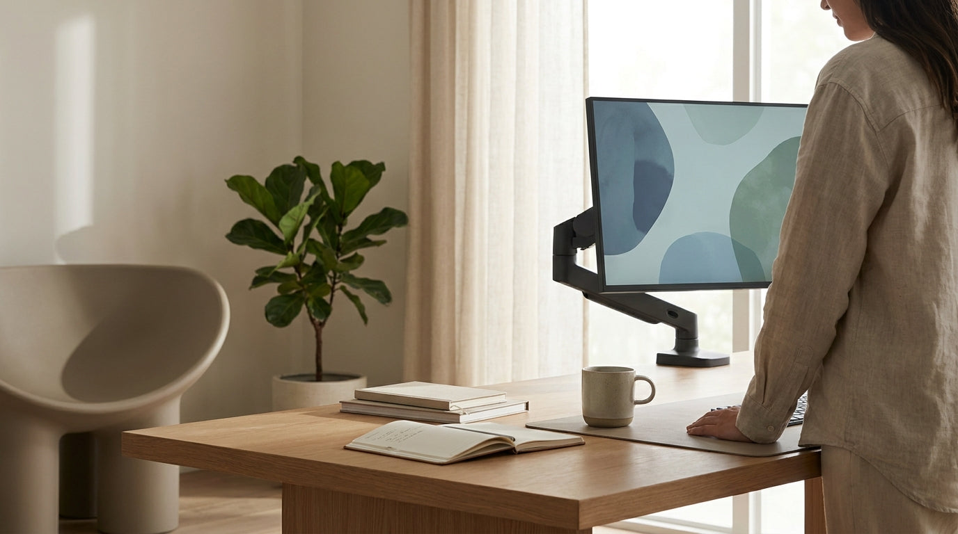 Integrating Ergonomic Office Solutions into Home Decor