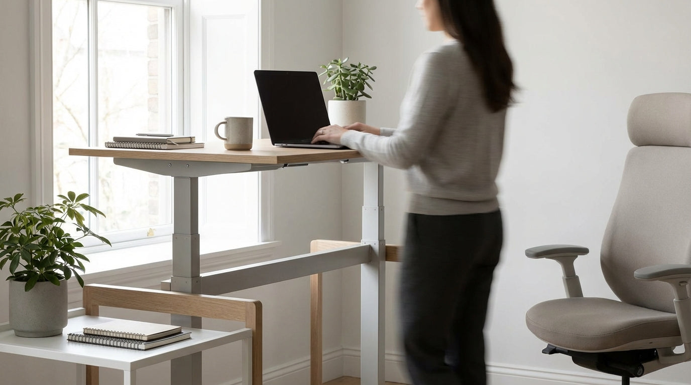 Why the Standing Desk & Chair Combo is a Game-Changer