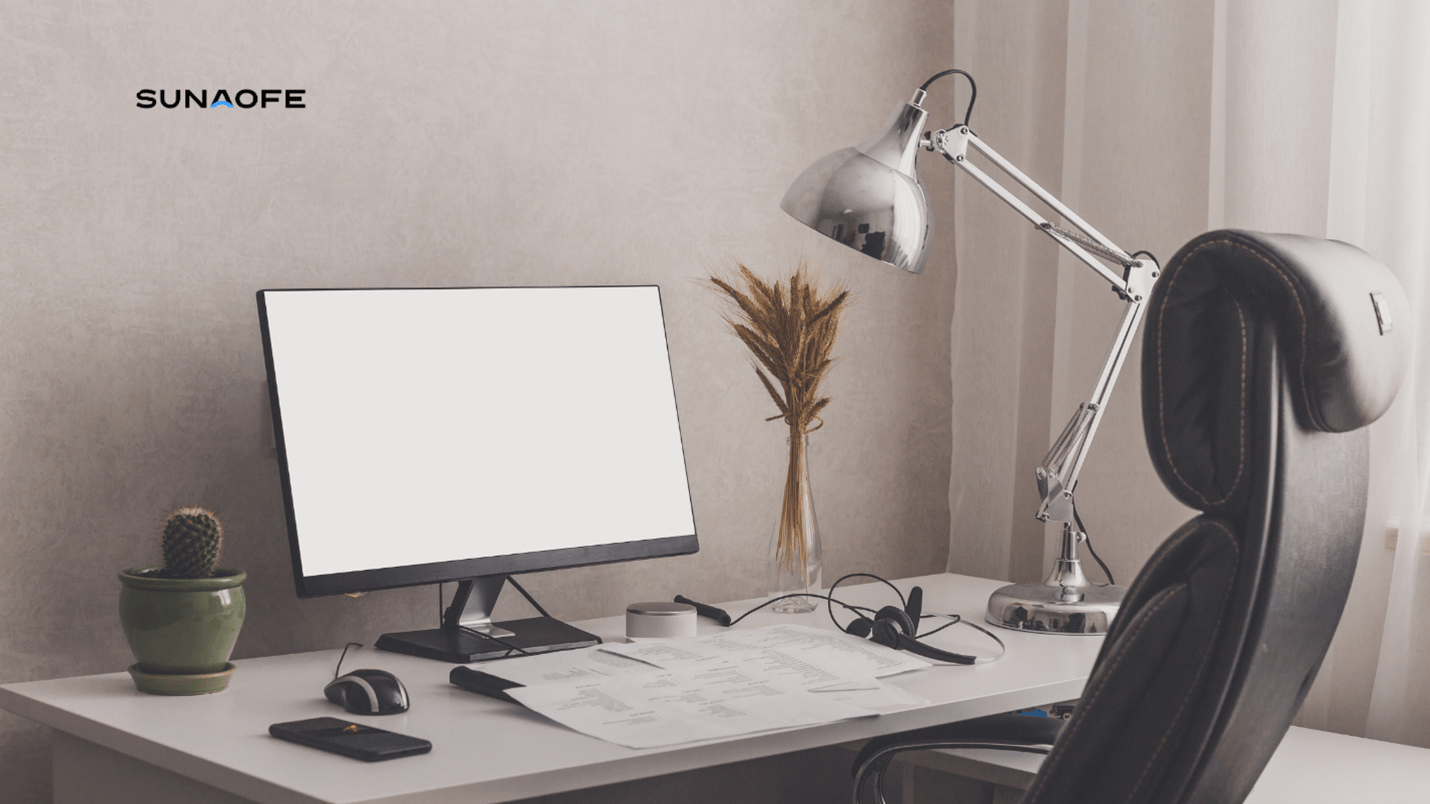 From Cluttered to Efficient: 10 Tips for Maximizing Small Desk Space with Sunaofe Products - Sunaofe