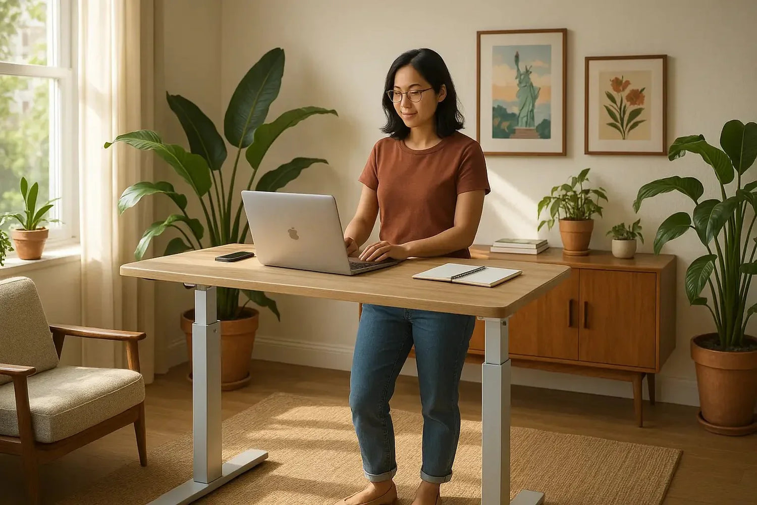 What is the Best Standing Desk for Petite People - Sunaofe
