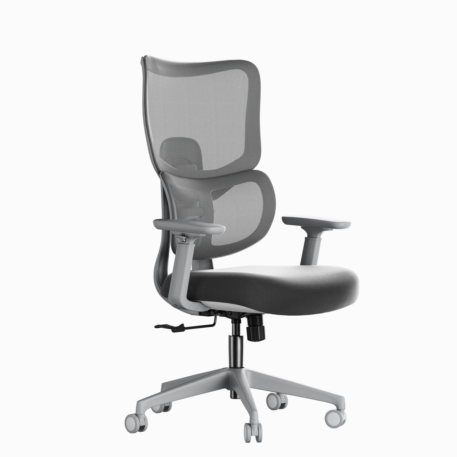 Atlas Ergonomic Office Chair — Adjustable Headrest, Dynamic Lumbar
