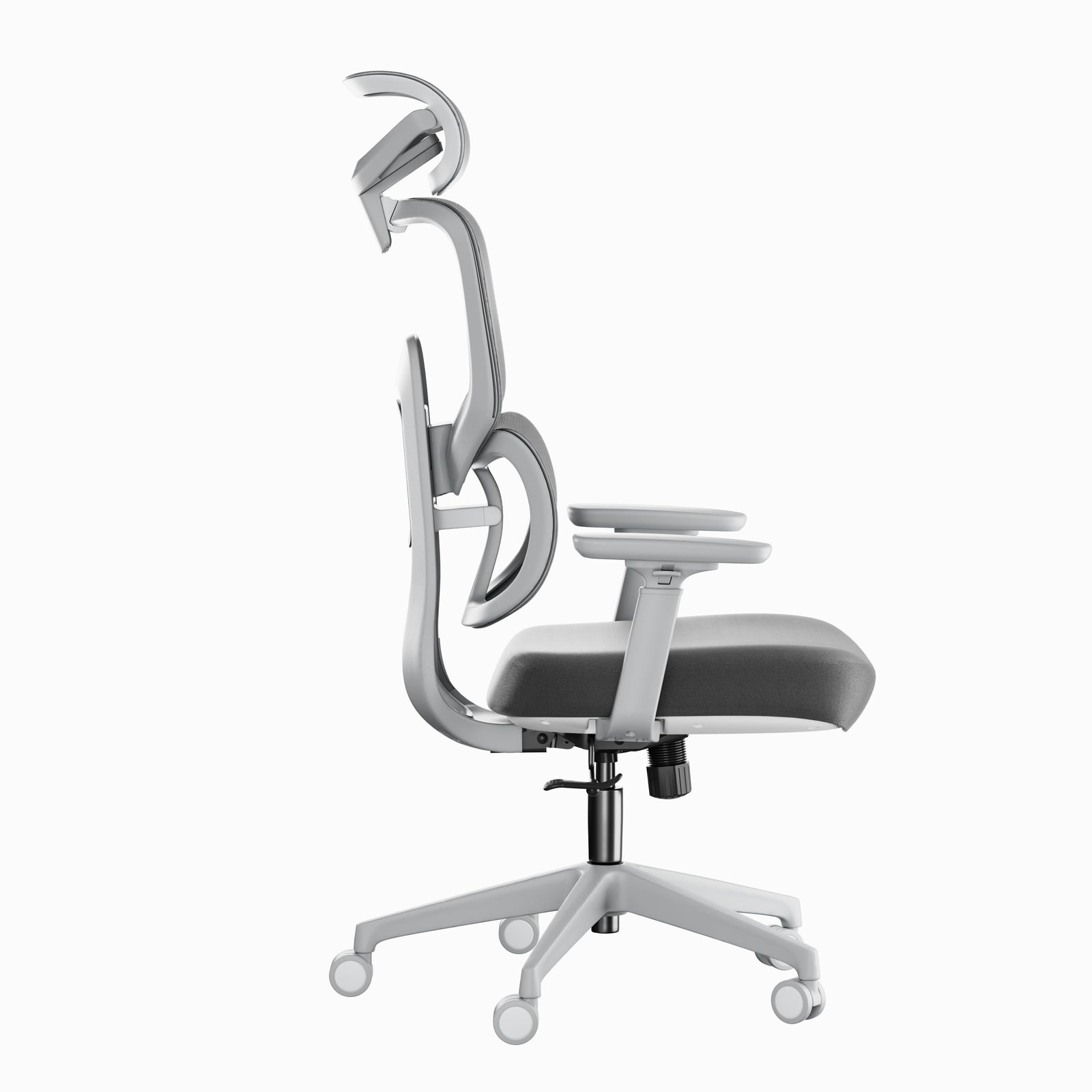 Atlas Ergonomic Office Chair — Adjustable Headrest, Dynamic Lumbar