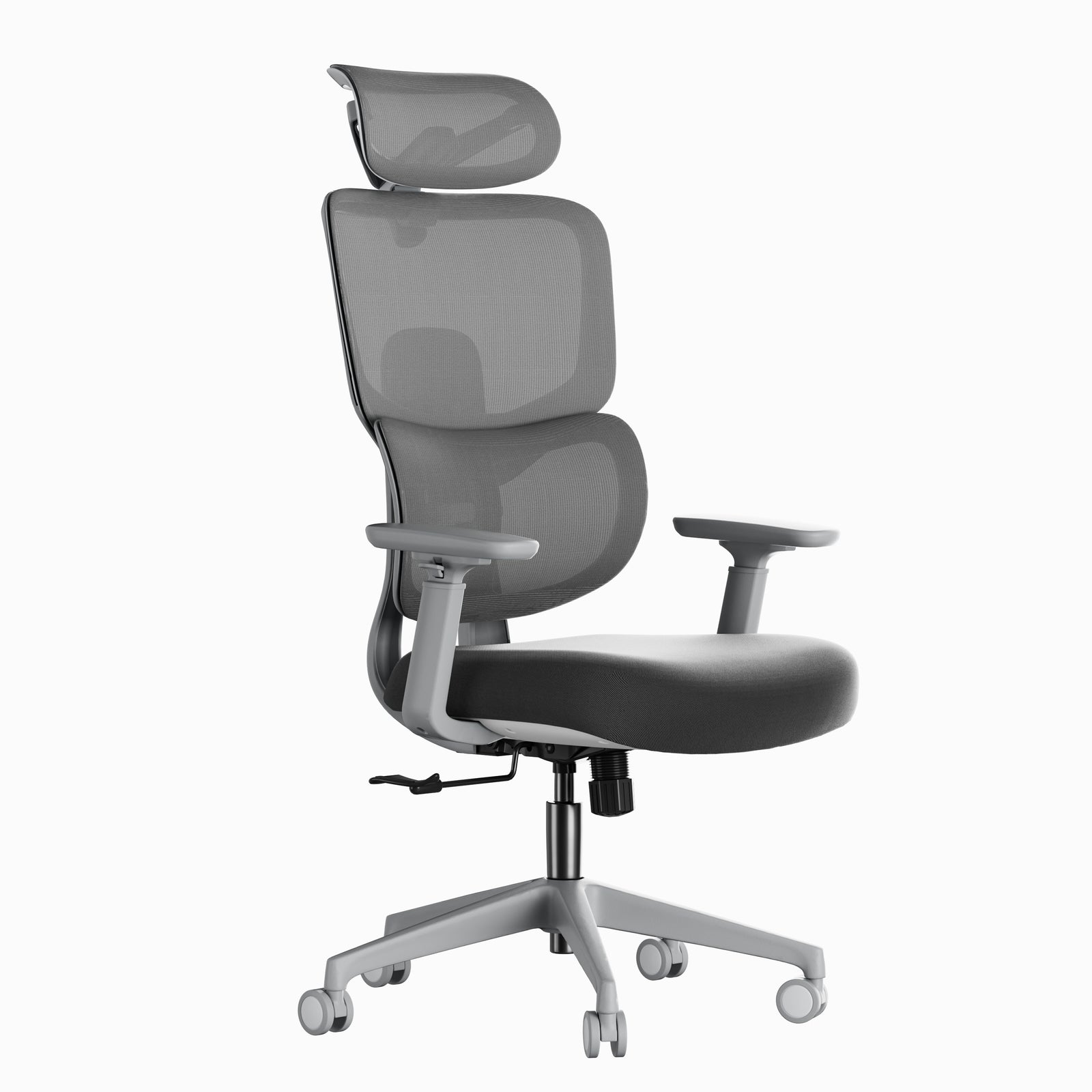 Atlas Ergonomic Office Chair — Adjustable Headrest, Dynamic Lumbar