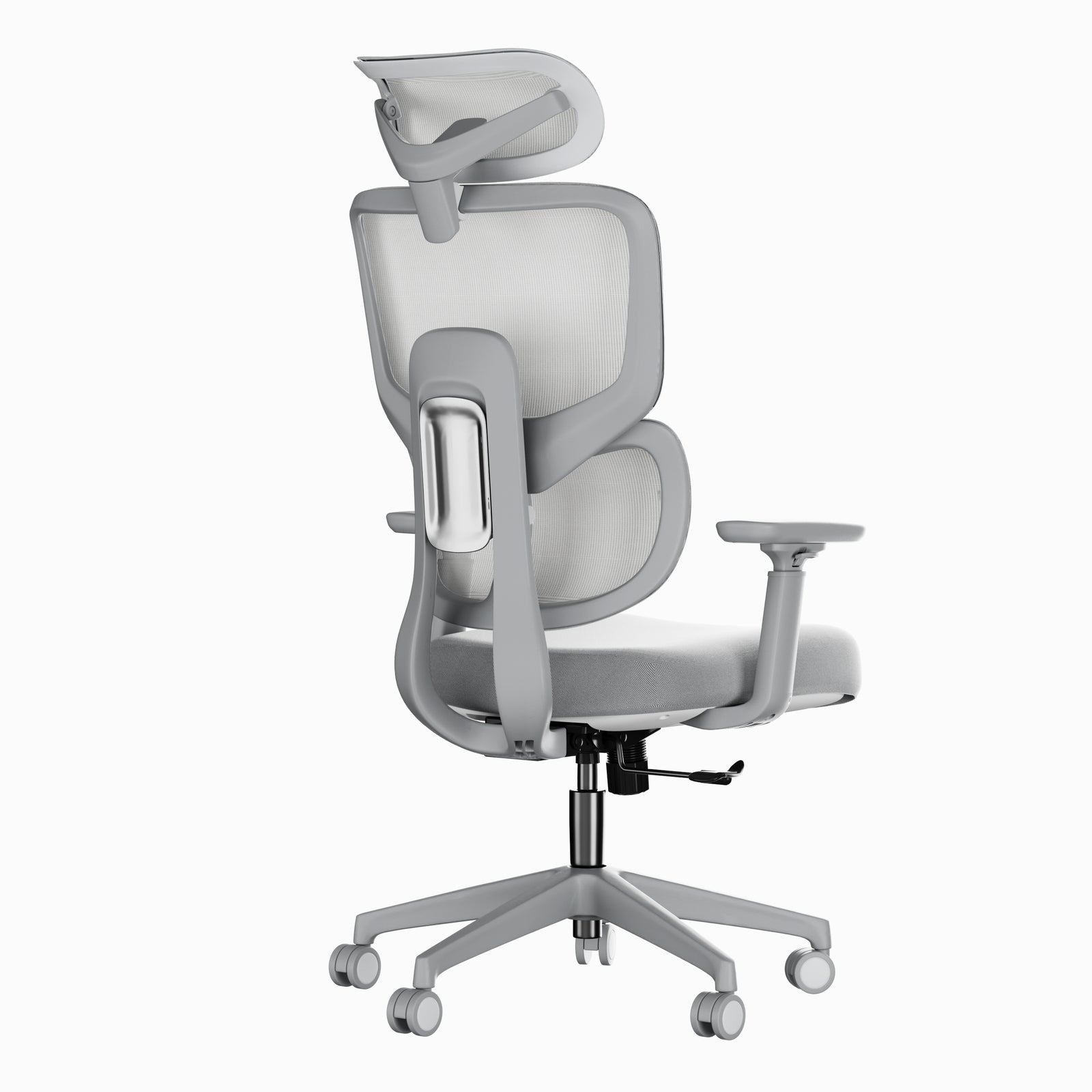 Atlas Ergonomic Office Chair — Adjustable Headrest, Dynamic Lumbar