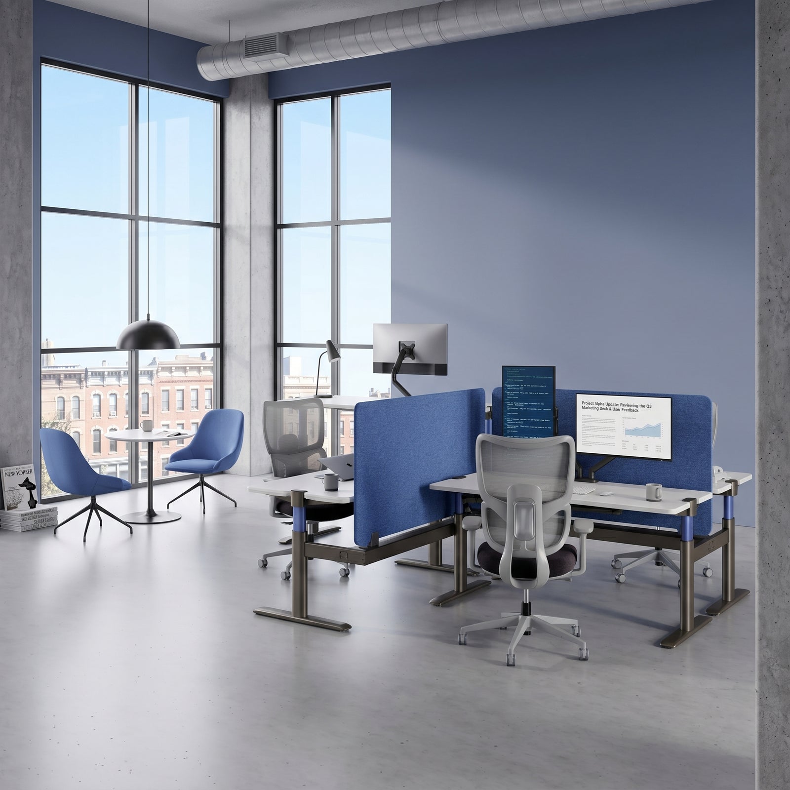 Atlas Ergonomic Office Chair — Adjustable Headrest, Dynamic Lumbar