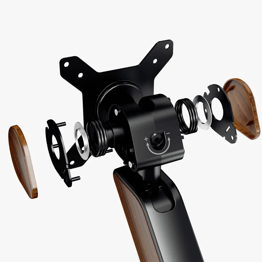 Monitor Mount with Adjustable Arm Assembly